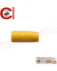 Pomello Giallo filettato lunghezza 5cm Landini Massey Ferguson