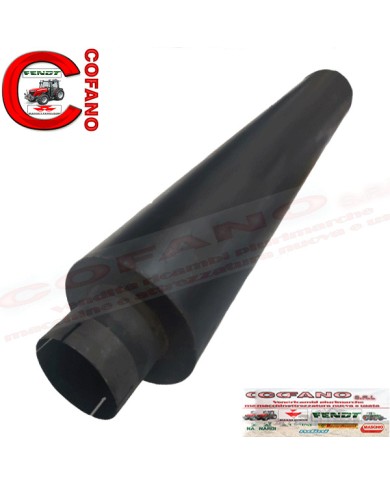 Silenziatore marmitta artigianale per trattori 400 - 600 cv