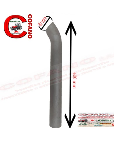 Tubo di scarico Massey Ferguson serie 100