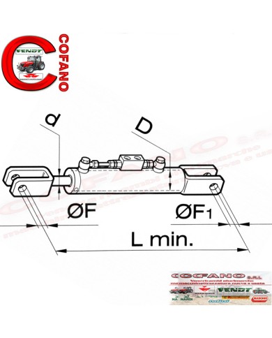 Livellatore braccio laterale idraulico  510x70x35