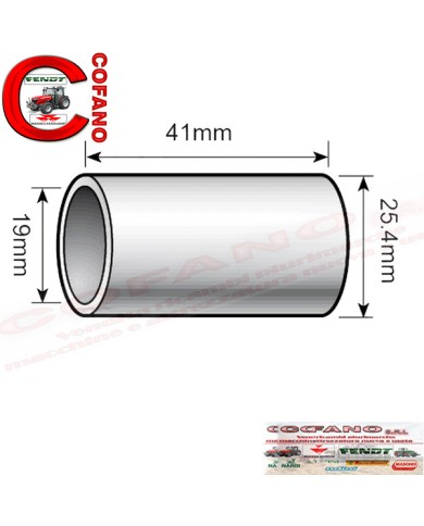 Bussola di riduzione per terzo punto idraulico ( da Cat. 2 a Cat.1)