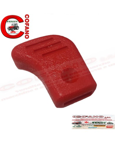 Pomello asta comando sollevatore rosso Pomello asta comando sollevatore rosso