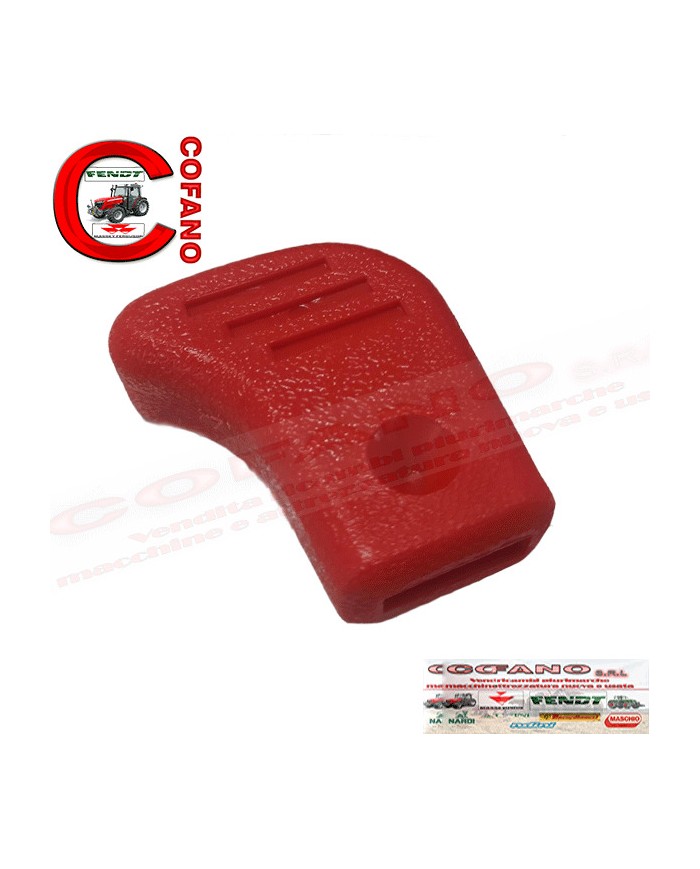 Pomello asta comando sollevatore rosso