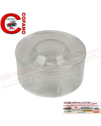 Parte trasparente per prefiltro H64mm 133mm