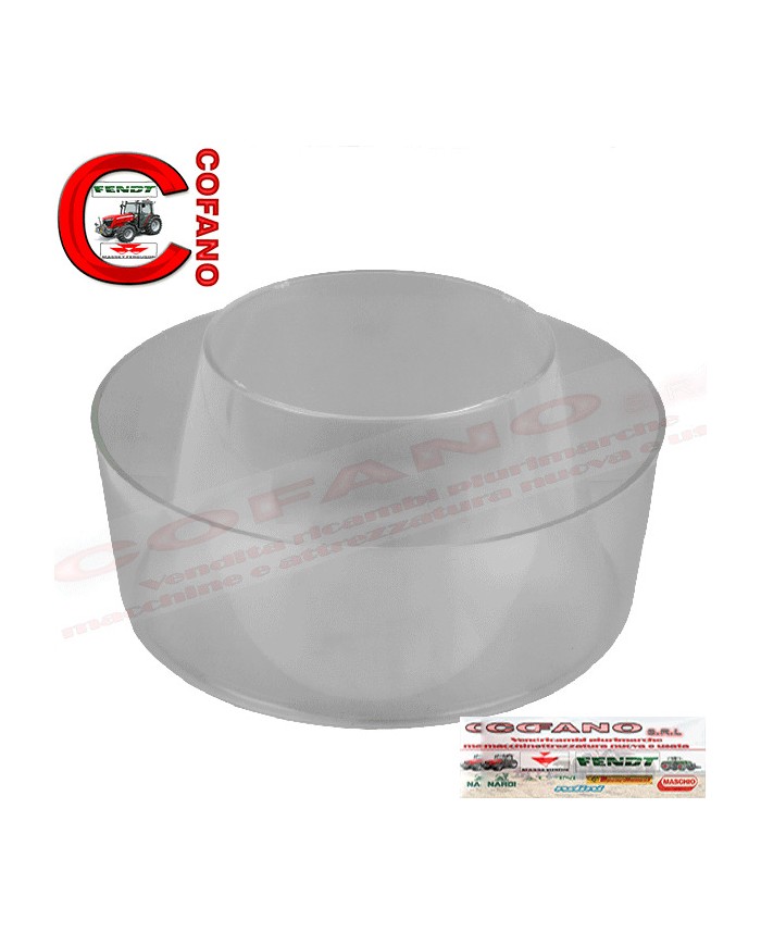 Parte trasparente per prefiltro H 860mm 170mm