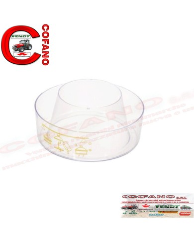 Vaschetta prefiltro bassa H 75 mm 165mm