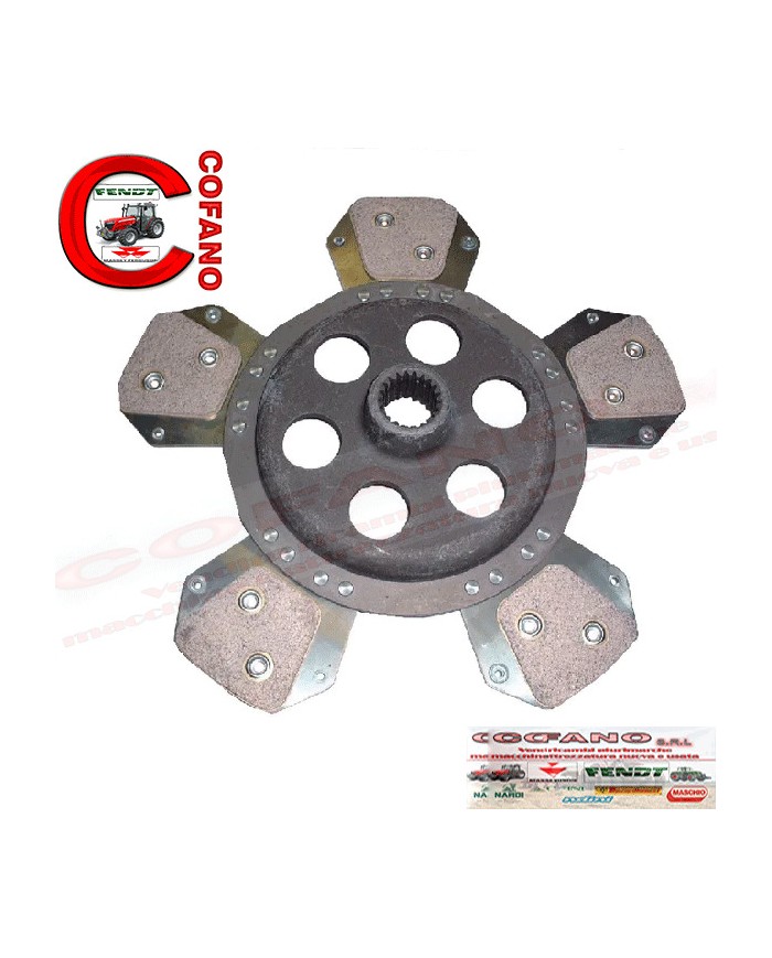 Piastra disco frizione dimensione 302mm scanalature 21 Mf Landini