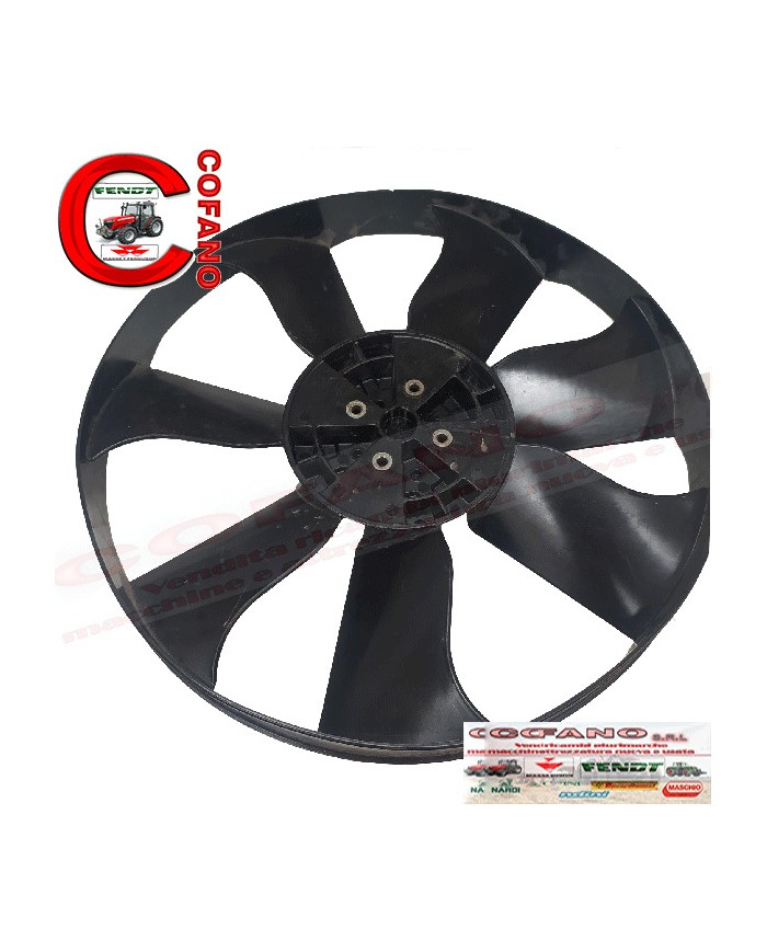 Ventola lombardini per raccoglitrice Bosco 7 pale