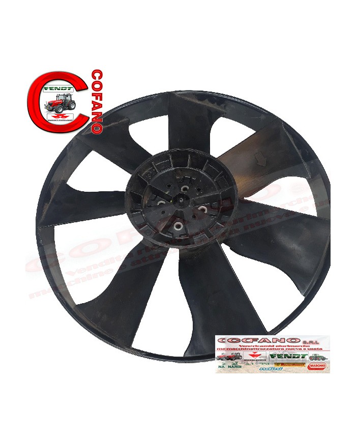 Ventola lombardini per raccoglitrice Bosco 7 pale