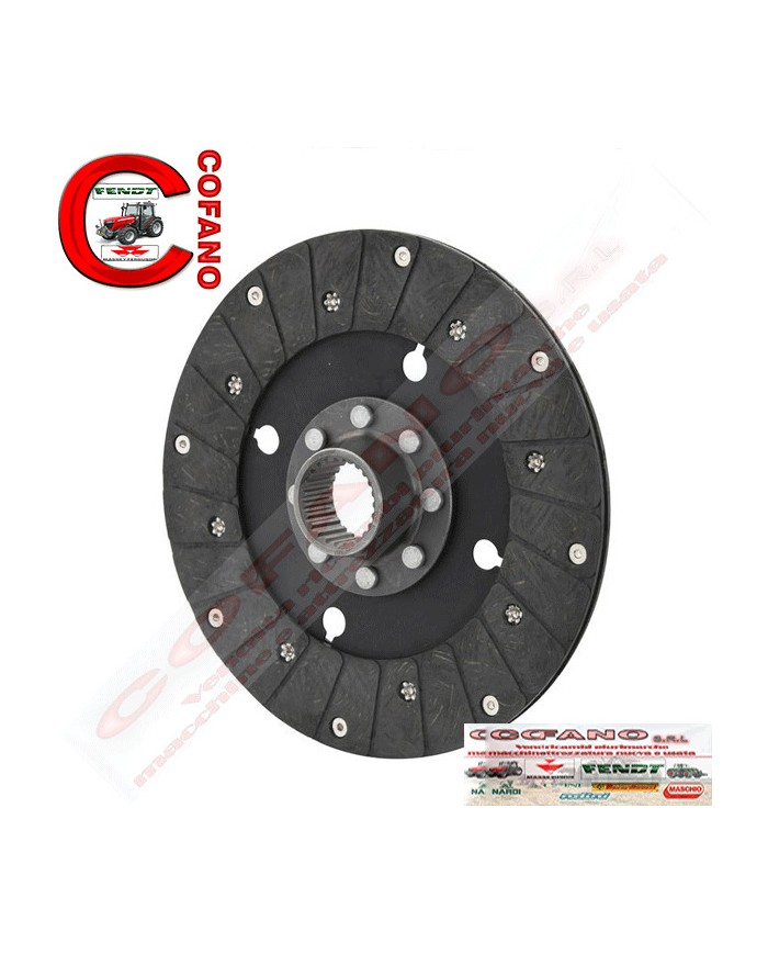 Piatto disco frizione PTO Massey Ferguson serie 100 200 Ø250mm