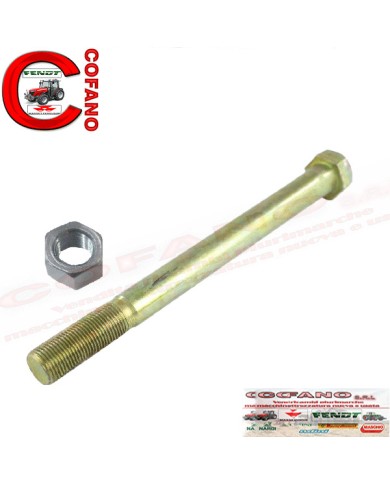 Bullone Vite e dado in acciaio dim. 5/8 250 mm x 10 mm