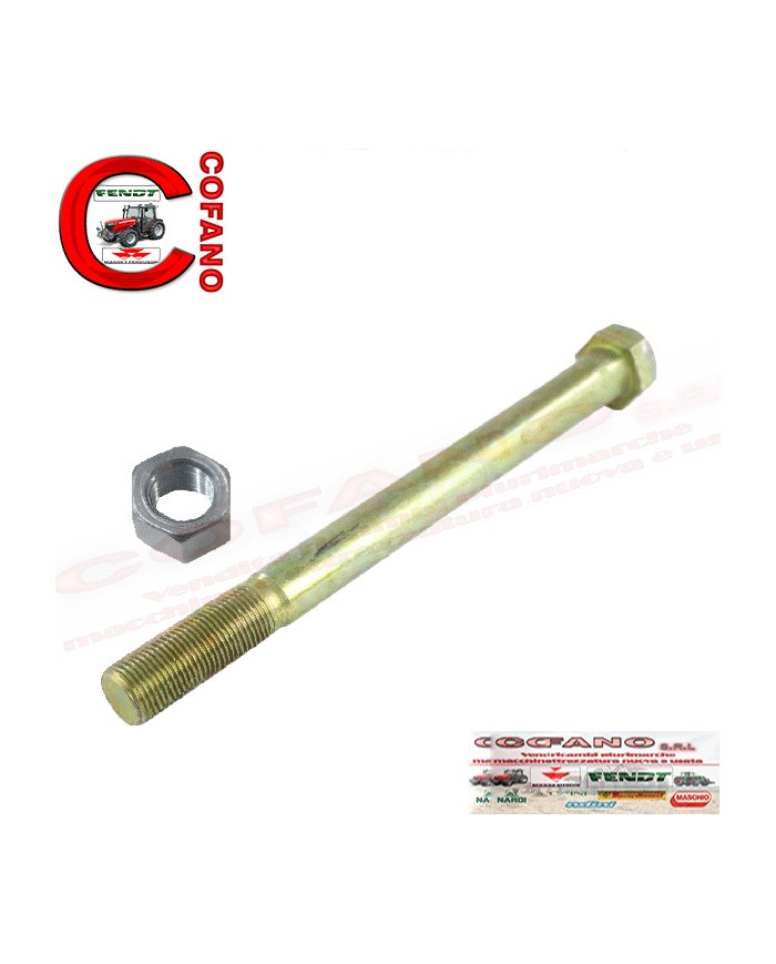 Bullone Vite e dado in acciaio dim. 5/8 250 mm x 10 mm