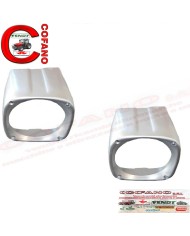 Coppia portalampada faro Dx Sx faro Massey Ferguson 135 165 185