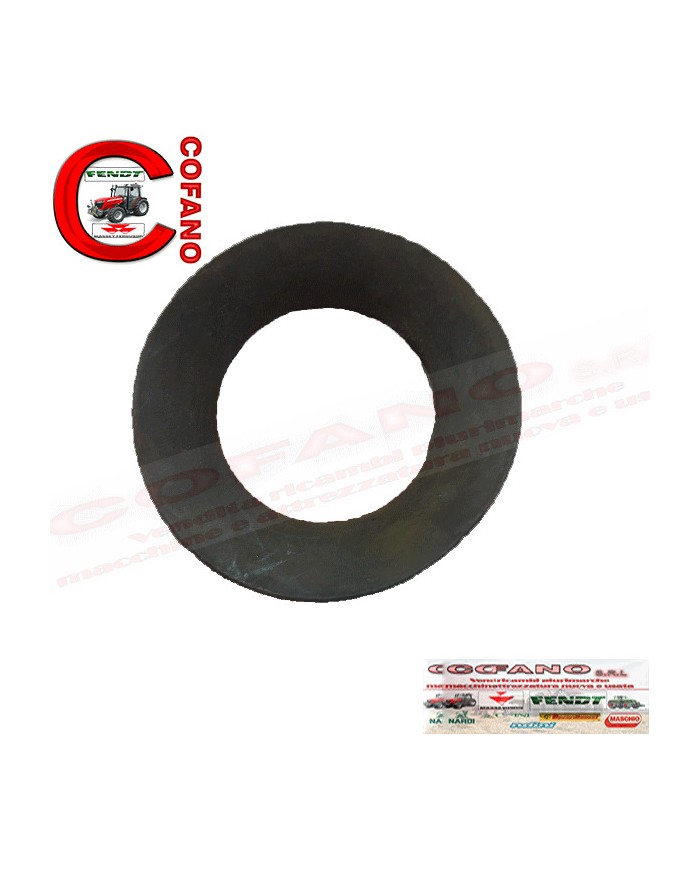 Guarnizione gomma Massey Ferguson Landini fori Ø 7cm Ø 10cm