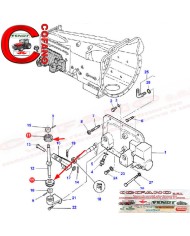 Soffietto comando trasmissione Landini Massey Ferguson serie 3000 6000 8000