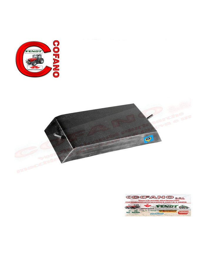 Tampone in gomma centrale per scuotitore Berardinucci originale P70