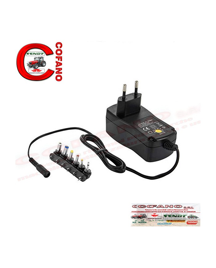 Alimentatore universale caricabatterie telecomando 1000mA