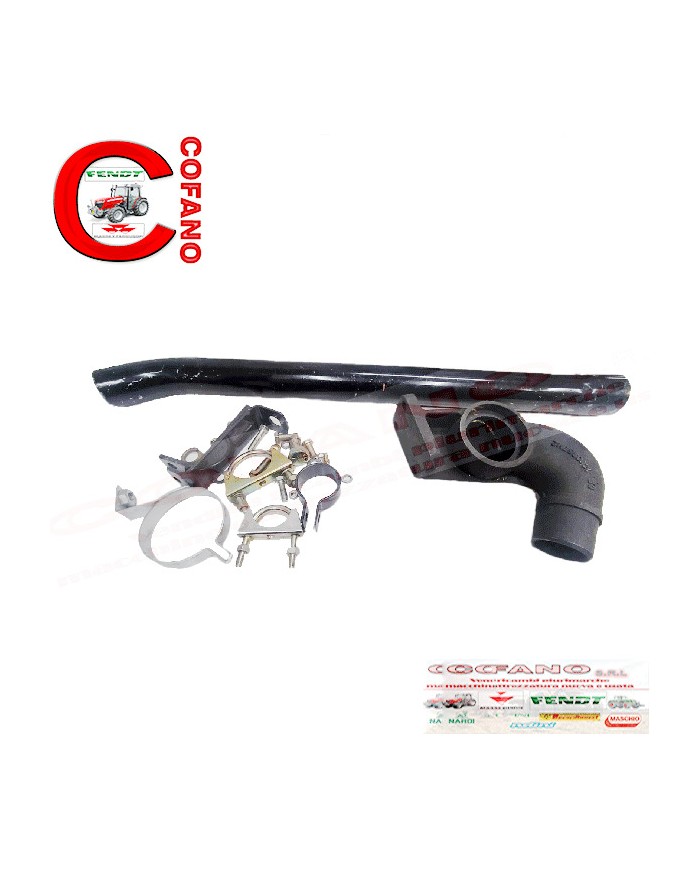 Kit scarico da orizzontale a verticale per Massey Ferguson serie 300 Kit scarico da orizzontale a verticale per Massey Ferguson serie 300