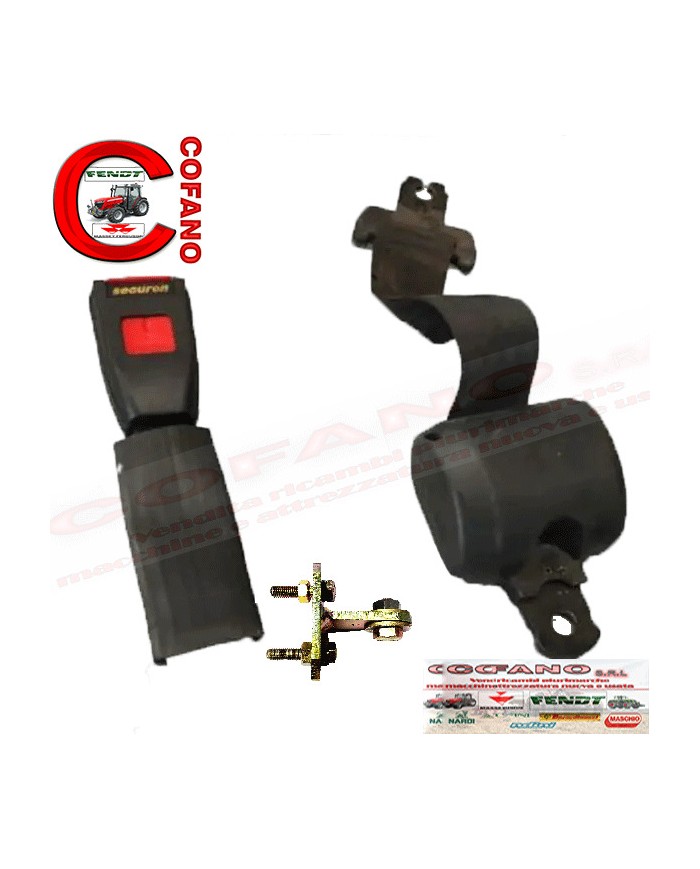 Kit cintura di sicurezza con arrotolatore Massey Ferguson Fendt