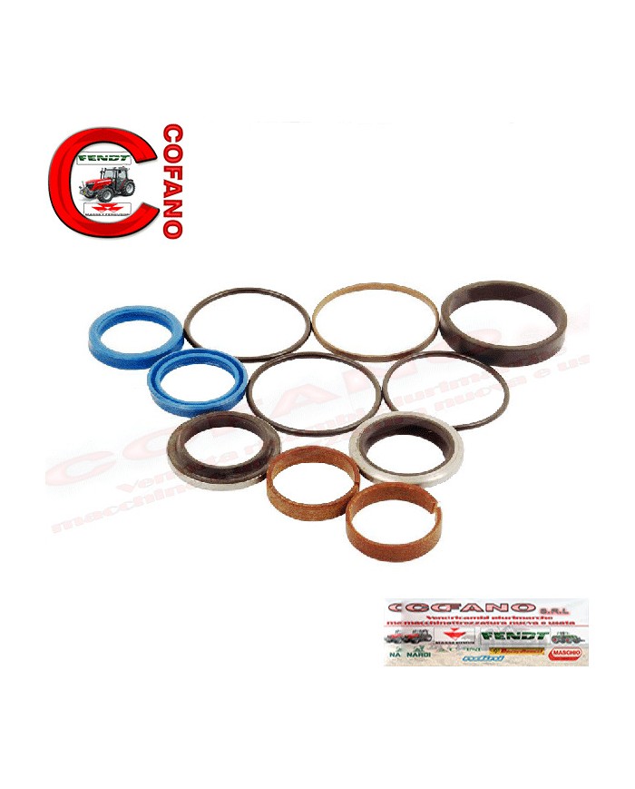 Kit guarnizioni cilindro sterzo Massey Ferguson serie 200 300 4000 5000 Landini