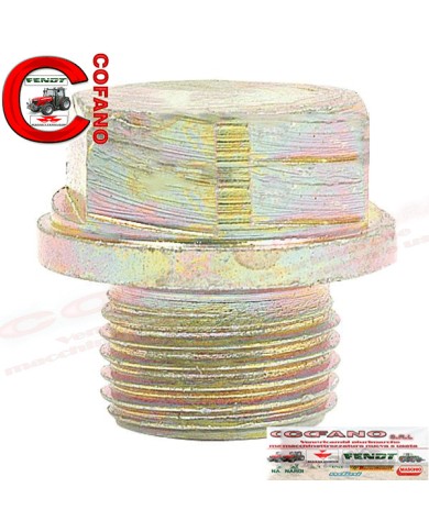 Tappo coppa olio Massey Ferguson Ford New Holland Fiat