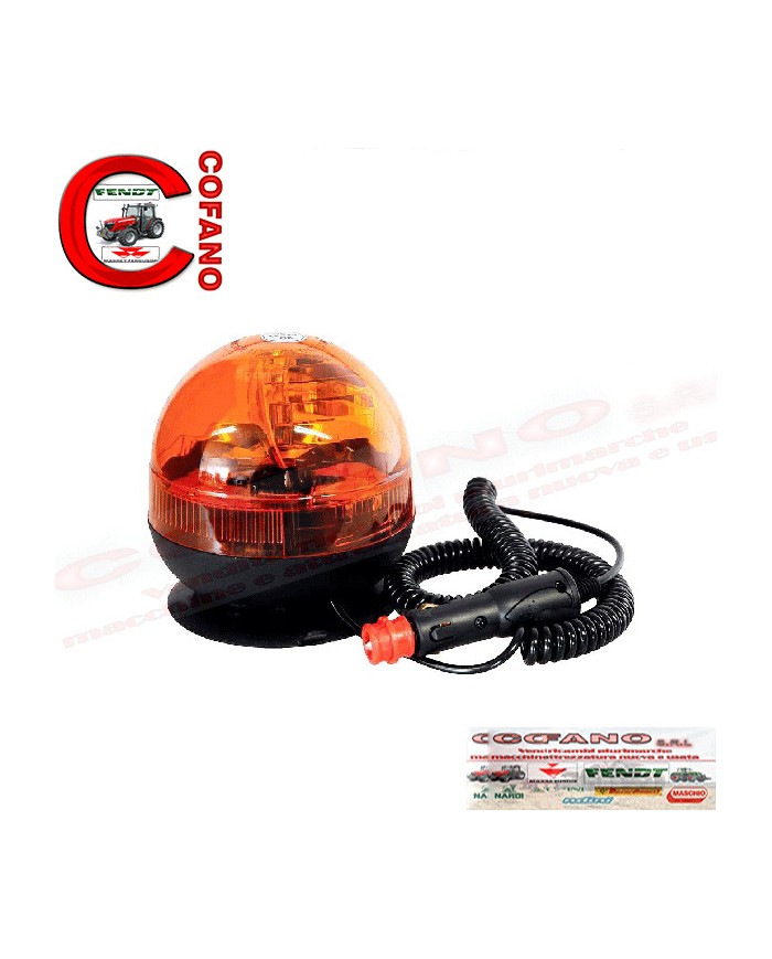 Lampeggiante Alogeno, Magnetico 12/24V