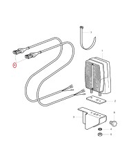 Fasciocavi illuminazione Massey Ferguson compatibile SDF