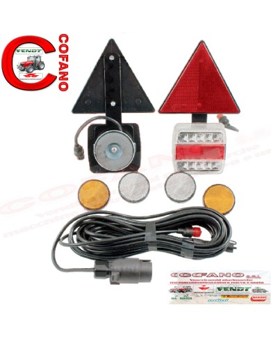 Kit completo fanali posteriori a led magnetico Kit completo fanali posteriori a led magnetico