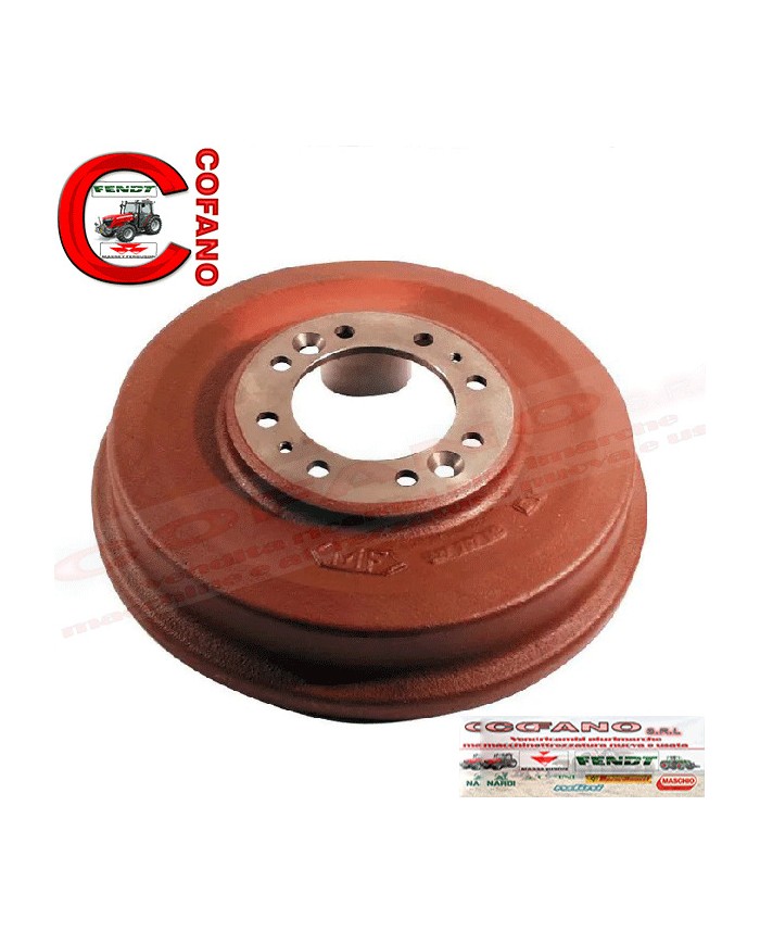 Tamburo freno Massey Ferguson serie 100-200-300-Landini