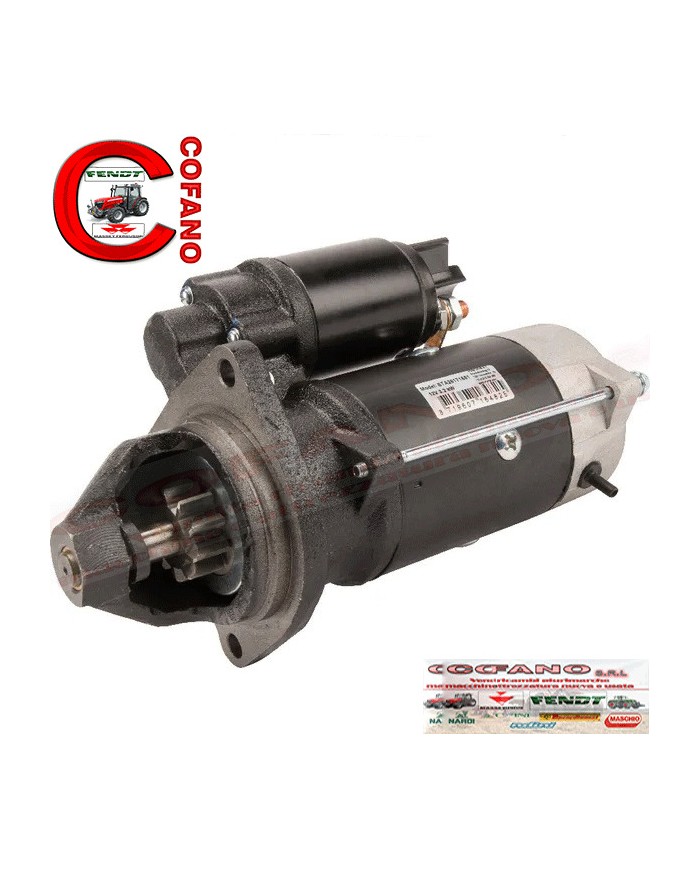 Motorino avviamento 12V 3,2 kW Massey Ferguson - Landini