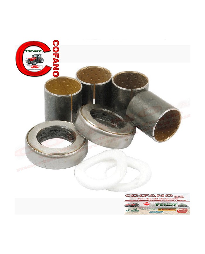 Kit riparazione fuselli anteriori Massey Ferguson compatibile Lamborghini-Deutz-