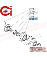 Supporto rotore lato catena Frese Maschio NC - M02108409