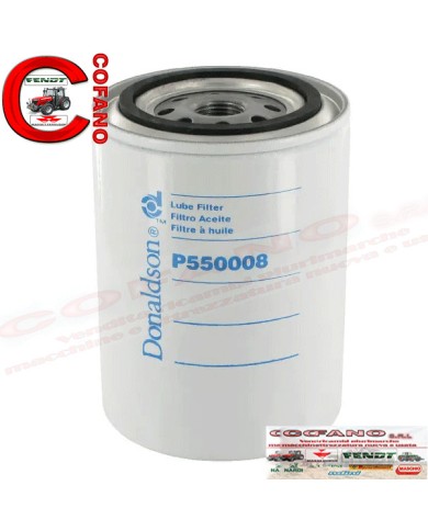 Filtro olio motore Donaldson P550008 Ø 93x136 mm