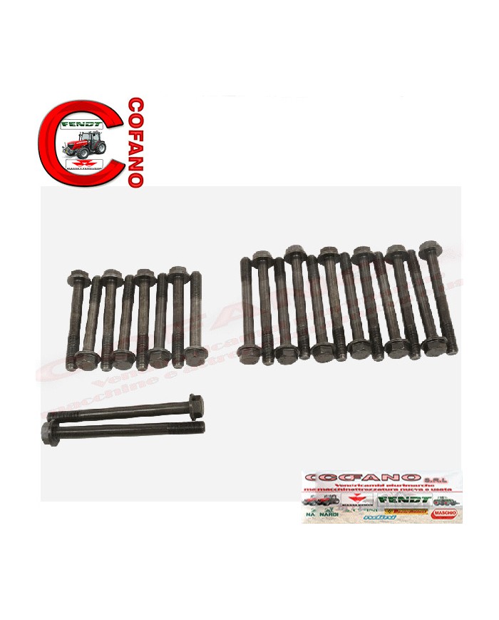 Kit perni testata motore 4 cilindri Perkins A4.248