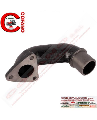 Collettore di scarico gomito Landini Massey Ferguson
