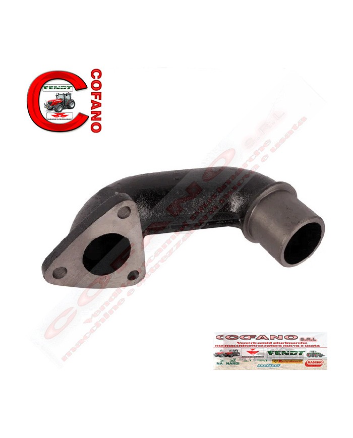 Collettore di scarico gomito Landini Massey Ferguson