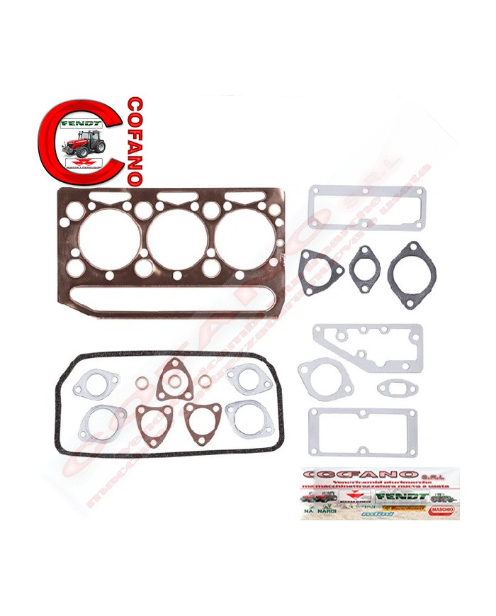 Kit guarnizioni superiore 3 cilindri Perkins