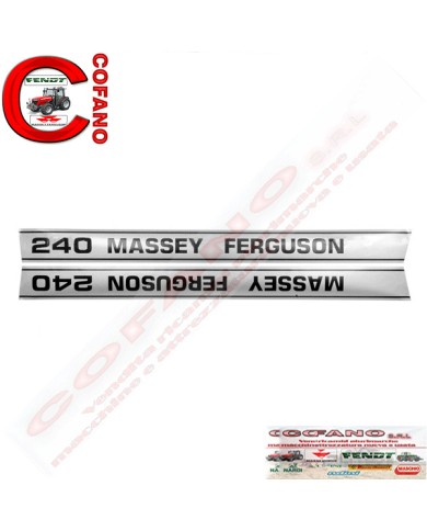 Kit decalcomanie Massey Ferguson 240