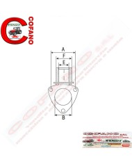 Gomito conversione scarico Massey Ferguson 100