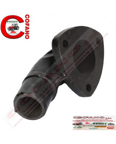 Gomito curva scarico Massey Ferguson 100/200