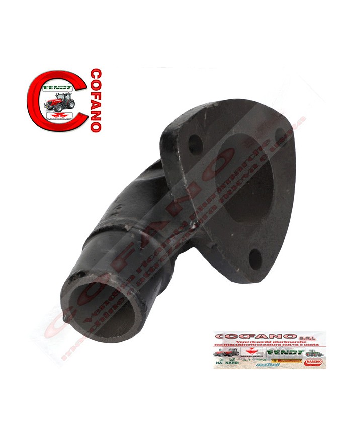 Gomito curva scarico Massey Ferguson 100/200