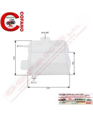 Serbatoio acqua radiatore MF 4200/4300/5300/5400/6200/6400/7400/8200