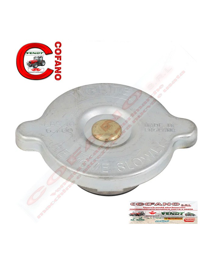 Tappo vaschetta radiatore Massey Ferguson serie 5400/6400/7400/8600