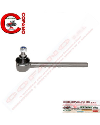 Testina tirante sterzo lunghezza: 170 mm Massey Ferguson 100/200 Landini 505 Testina tirante sterzo lunghezza: 170 mm Massey Ferguson 100/200 Landini 505