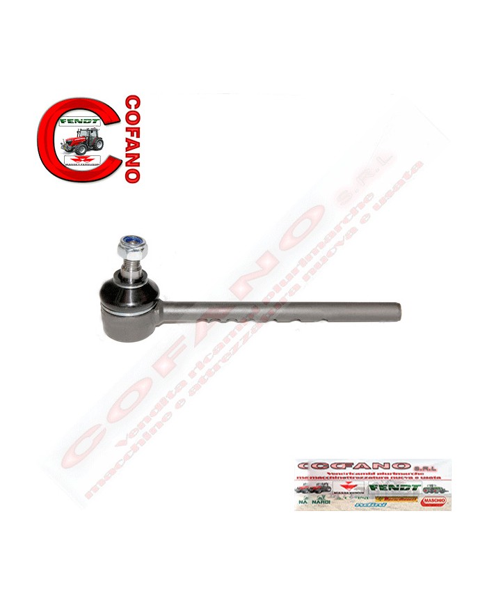 Testina tirante sterzo lunghezza: 170 mm Massey Ferguson 100/200 Landini 505