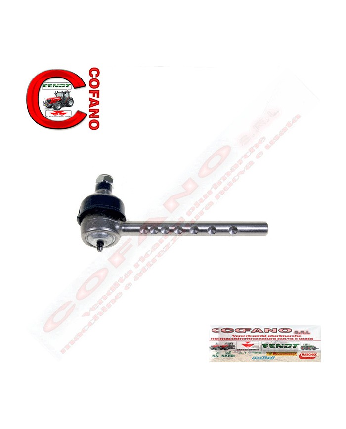 Testina tirante sterzo lunghezza: 170 mm Massey Ferguson 100/200 Landini 505