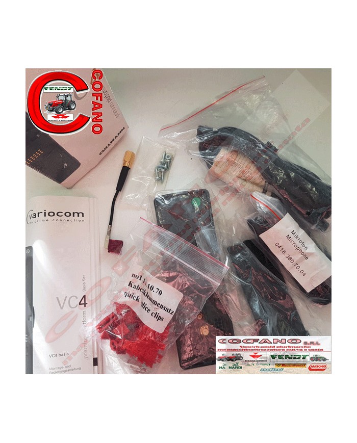 Kit sistema vivavoce universale nuovo bluetooth vintage Variocom Base VC4 con im