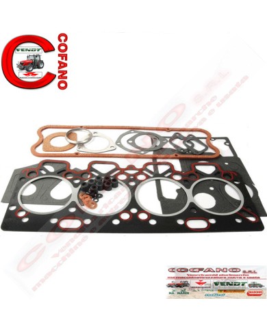 Set guarnizione superiore 4 cilindri Massey Ferguson 100/200/300/500/600 Landini
