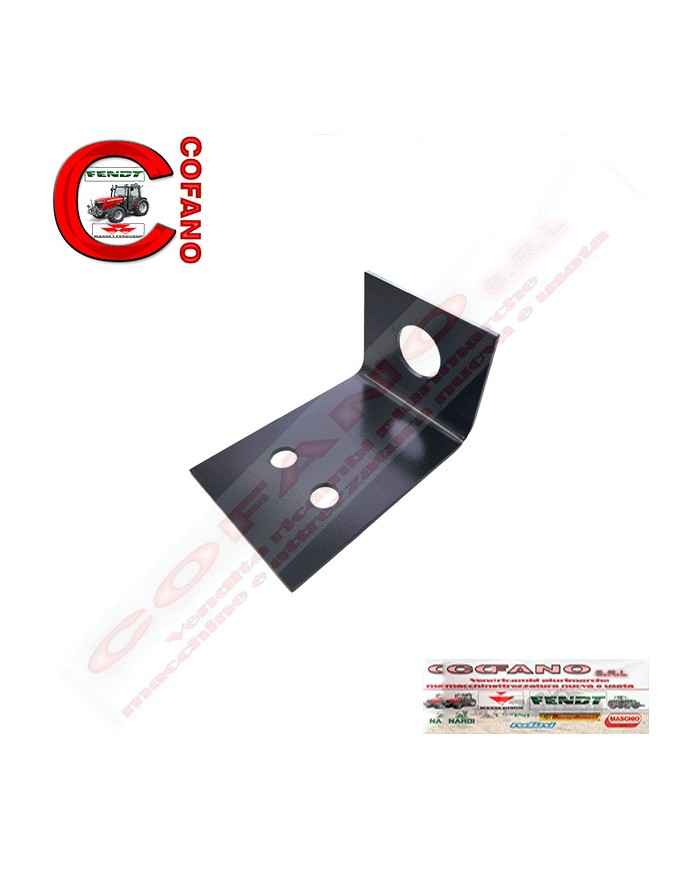 Piastra supporto in ferro 3 fori Massey Ferguson serie 8000 - 4286704M1