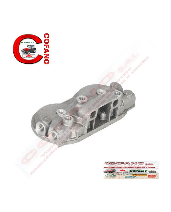 Coperchio doppio filtro idraulico Lucas 7111-353BR Massey Ferguson 2000/3000/500